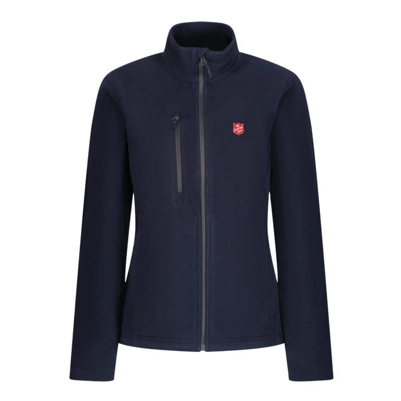 Sustainable Ladies Fleece in Navy